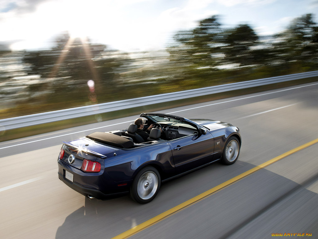 2010, ford, mustang, gt, 